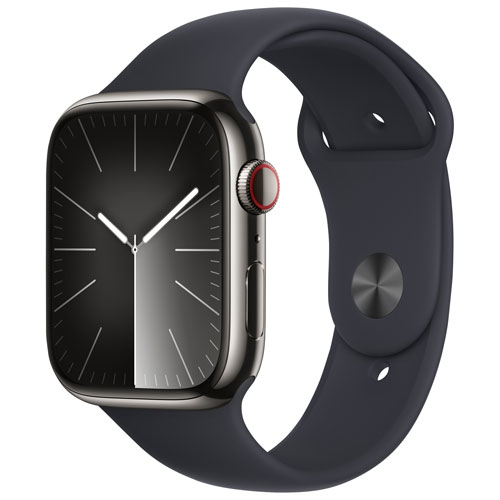 APPLE  - Watch Series 9 (Gps + Cellular) 45MM Graphite Stainless Steel Case (No Band) In Multicolor
