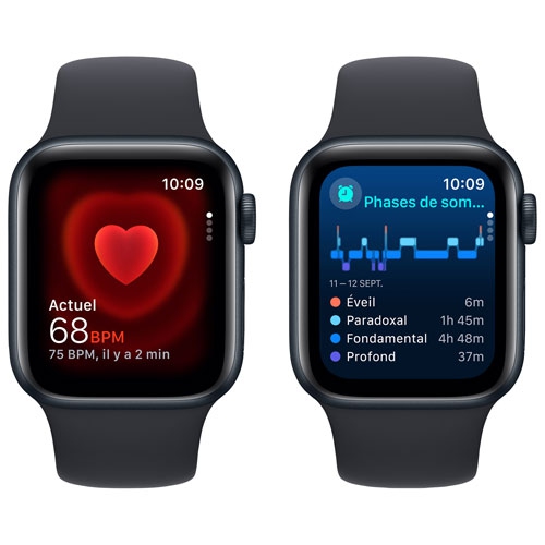 Apple Watch SE (GPS + Cellular) 40mm Midnight Aluminum Case (no band) by APPLE - Refurbished condition - Image 8