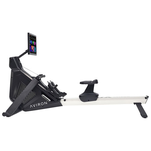 Aviron Strong Series Air/Magnetic Game-Based Rowing Machine with 22" HD Touchscreen - Only at Best Buy