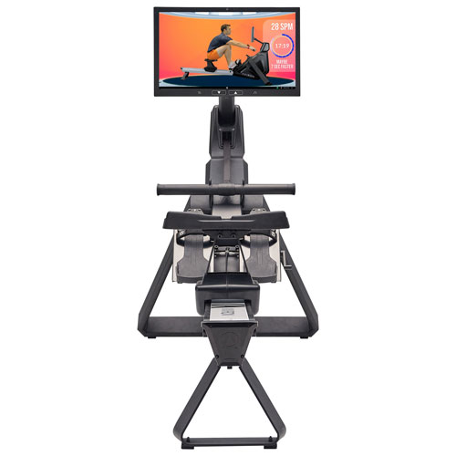 Aviron Strong Series Air/Magnetic Game-Based Rowing Machine with 22" HD Touchscreen - Only at Best Buy