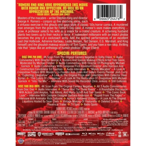 Creepshow: Collector's Edition [Steelbook] [4K Ultra HD + Blu-ray]
