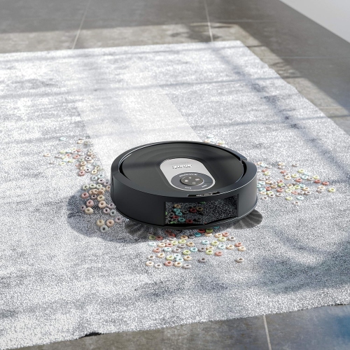 Shark AI Robot Vacuum with IQ Navigation, Home Mapping, AI Laser Vision, Self‐Cleaning Brushroll, Wi‐Fi, Works with Alexa