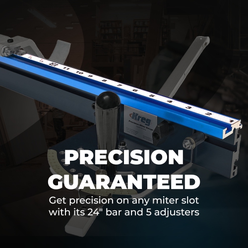Kreg KMS7102 Table Saw Precision Miter Gauge System
