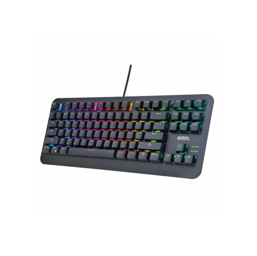 Brand New- onn. RGB Mechanical Compact Tenkeyless (TKL) Gaming Keyboard ...