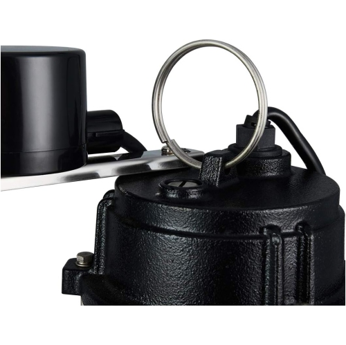 Pompe à puisard submersible Acquaer 1/2&nbsp;HP avec coque de moteur en acier inoxydable et base de pompe en fonte, modèle : SUS050 V