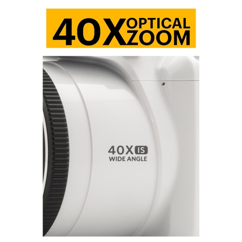 Kodak PIXPRO AZ405 Astro Zoom 20MP Digital Camera with 40X Optical Zoom 24mm Wide Angle 1080P Full HD Video Plus a Free Lexar 32GB Memory Card with