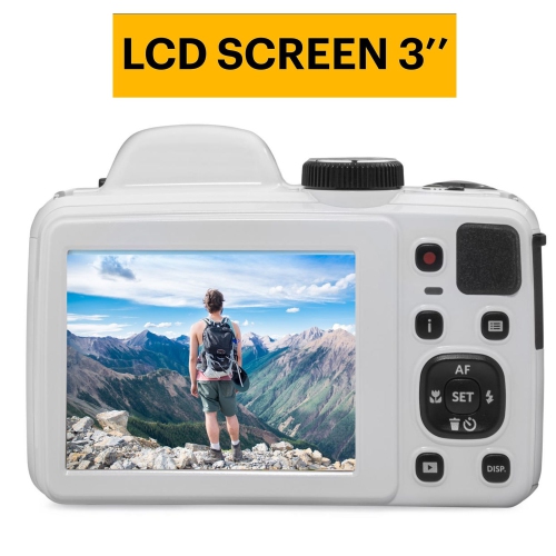 Kodak PIXPRO AZ405 Astro Zoom 20MP Digital Camera with 40X Optical Zoom 24mm Wide Angle 1080P Full HD Video Plus a Free Lexar 32GB Memory Card with