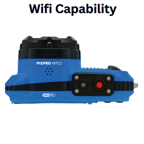 KODAK PIXPRO WPZ2 Rugged Waterproof Shockproof Dustproof WiFi Digital Camera 16MP 4X Optical Zoom 1080P Full HD Video Vlogging Camera 2.7" LCD Plus a