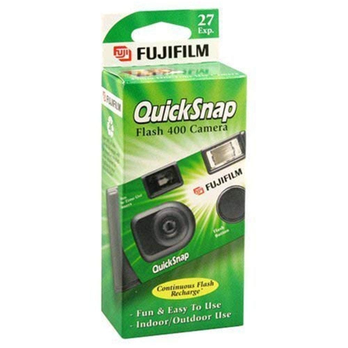 Fujifilm Quicksnap Flash 400 Single-Use Camera with Flash, Pack of 8