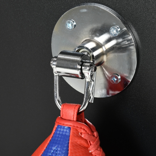 Plateforme de ballon de vitesse réglable de Soozier, sacs de vitesse muraux pour boxe avec pivot à 360° et Speedbag de 10 po, équipement