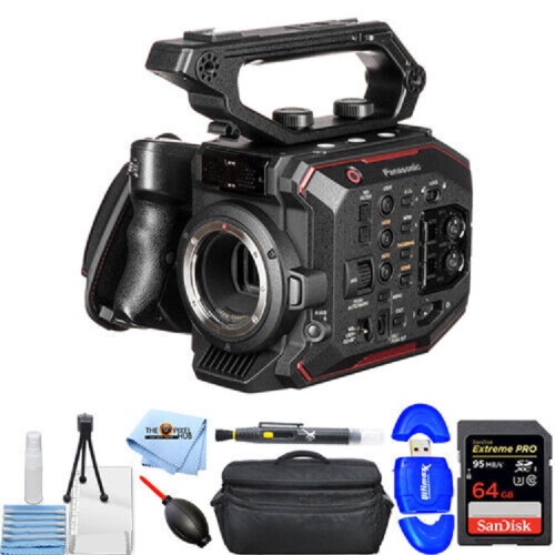 Panasonic AU-EVA1 Compact 5.7K Super 35mm Cinema Camera + 64GB + Case ...