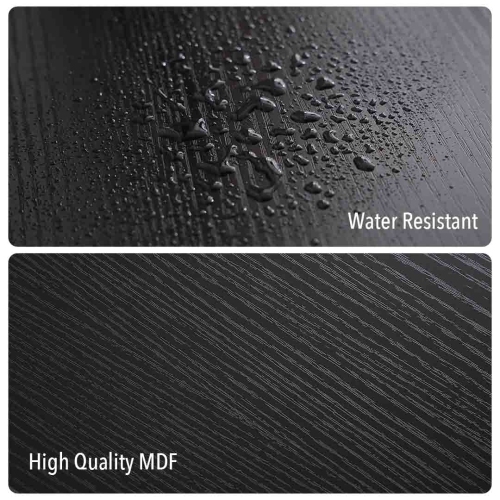 MotionGrey Monitor Stand Riser, 39.4 Inch Ergonomic Desk & tabletop Desktop Stand for Laptop, Desktop Shelf, Computer, MacBook, Notebook, PC - Black