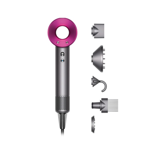 DYSON  Supersonic Hair Dryer (Iron/fuchsia)