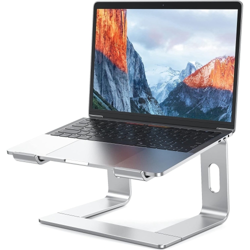 Aluminum Laptop Stand, Ergonomic Detachable Computer Stand, Riser Holder Notebook Stand Compatible with Air, Pro, Dell, HP, Lenovo 10-15.6" Laptops