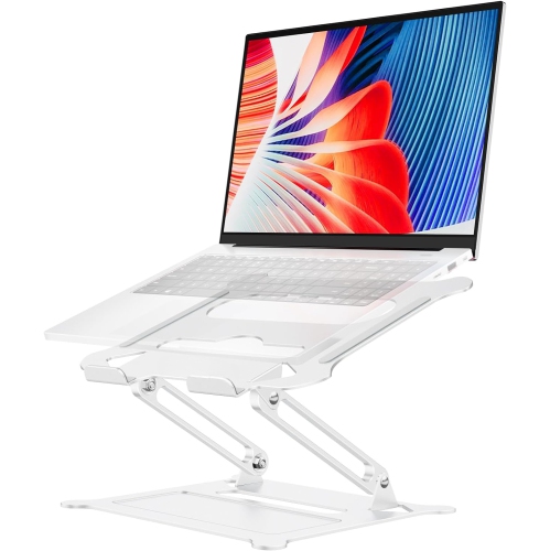 NONE  Laptop Notebook Stand Holder Adjustable Ultrabook Stand Riser Portable Compatible With Macbook Air Pro HP Dell Xps Lenovo All Laptops 10-15.6"