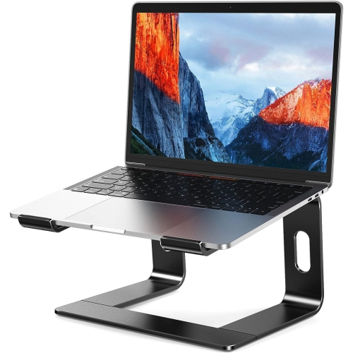 Aluminum Laptop Stand, Ergonomic Detachable Computer Stand, Riser Holder Notebook Stand Compatible with Air, Pro, Dell, HP, Lenovo 10-15.6" Laptops