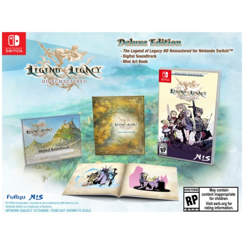 The Legend Of Legacy Hd Remastered Deluxe Edition