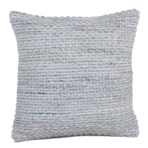 F. Corriveau International - Ocean Textured Cushion, Indoor/Outdoor, 18" x 18"