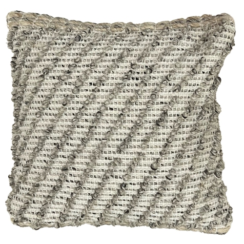 CORRIVEAU  F. International - Terra Textured Cushion, Indoor/outdoor, 18" X 18"