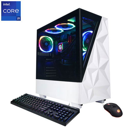 CyberPowerPC Gamer Supreme Gaming PC - White