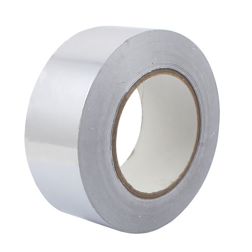 Image 1 of 6.. Multipurpose Foil Tape, Aluminum Foil Tape, 50mm x 45.7m, Strong Adhesive (2 Roll)