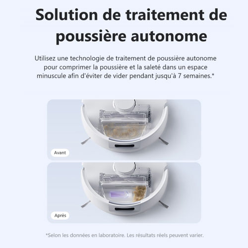 Aspirateur robot et vadrouille sans fil Freo X Ultra de Narwal - Blanc