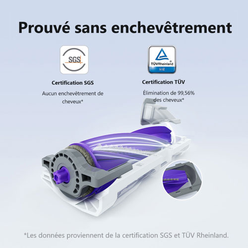 Aspirateur robot et vadrouille sans fil Freo X Ultra de Narwal - Blanc