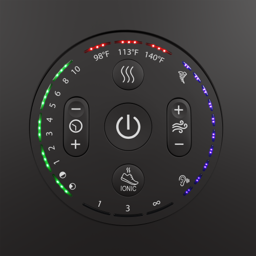 Hedgehog Hanger Black Ionic Shoe and Glove Dryer