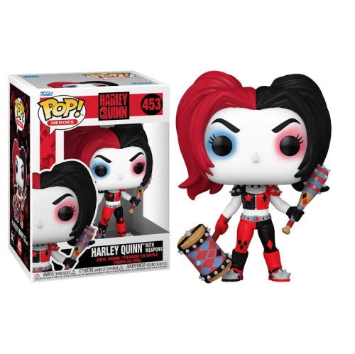 Funko Pop! Heroes DC Vinyl Figure Harley Quinn with Weapons #453