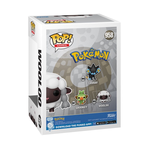 Funko Pop! Games Pokemon Vinyl Figure Wooloo #958