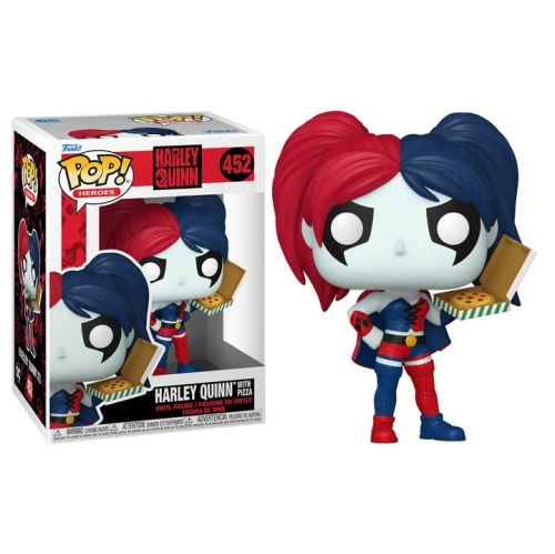 Funko Pop! Heroes DC Vinyl Figure Harley Quinn with Pizza #452