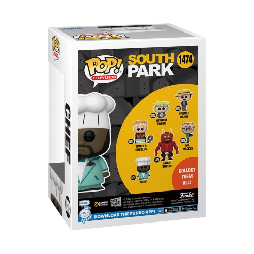 Funko Pop! Television South Park Vinyl Figure Chef #1474