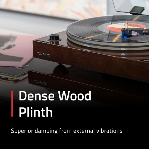 Fluance Turntable Isolation Base And Vinyl Record Weight Stabilizer