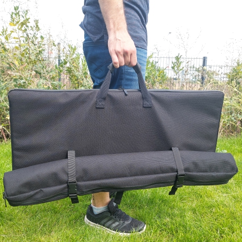 Technaxx TX-252 60-watt Foldable Solar Camping Table - Black