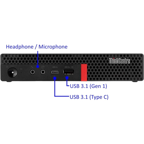 Refurbished LENOVO ThinkCentre M920Q, Tiny Intel UHD Graphics 630,i7-8700T, 16GB, 256GB, PCIe, 2 Years Warranty, 100484-20988