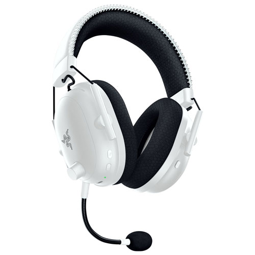 Casque de jeu sans fil BlackShark V2 Pro de Razer pour PlayStation - Blanc