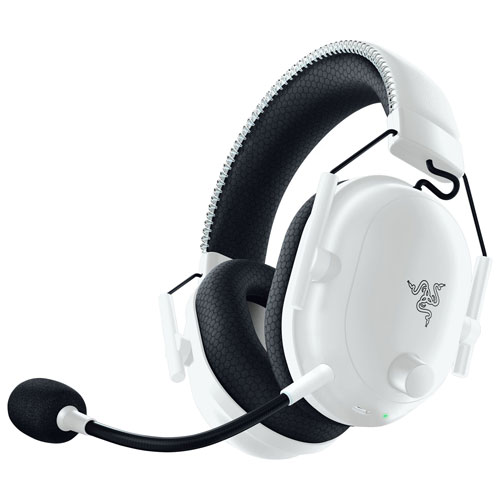 Casque de jeu sans fil BlackShark V2 Pro de Razer pour PlayStation - Blanc