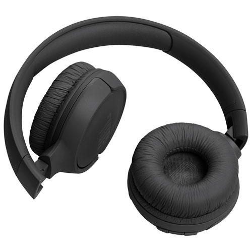 JBL Tune 520BT On-Ear Sound Isolating Bluetooth Headphones - Black