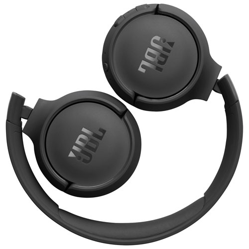 JBL Tune 520BT On-Ear Sound Isolating Bluetooth Headphones - Black