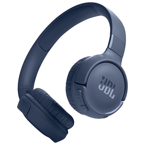 JBL Tune 520BT On-Ear Sound Isolating Bluetooth Headphones - Blue