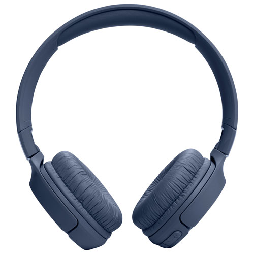 Casque d'écoute Bluetooth à isolation sonore Tune 520BT de JBL - Bleu