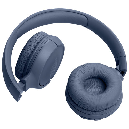 Casque d'écoute Bluetooth à isolation sonore Tune 520BT de JBL - Bleu