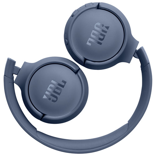 Casque d'écoute Bluetooth à isolation sonore Tune 520BT de JBL - Bleu