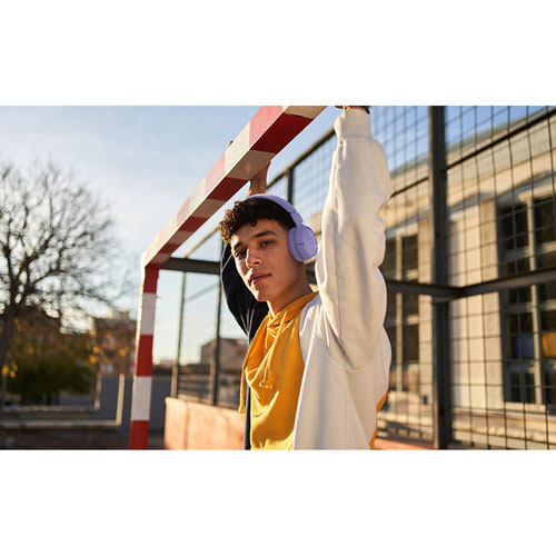 Casque d'écoute Bluetooth à isolation sonore Tune 520BT de JBL - Violet