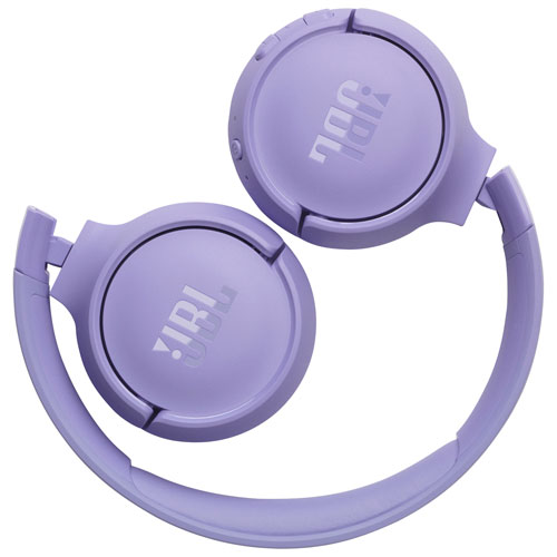 Casque d'écoute Bluetooth à isolation sonore Tune 520BT de JBL - Violet