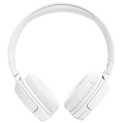 JBL Tune 520BT On-Ear Sound Isolating Bluetooth Headphones - White