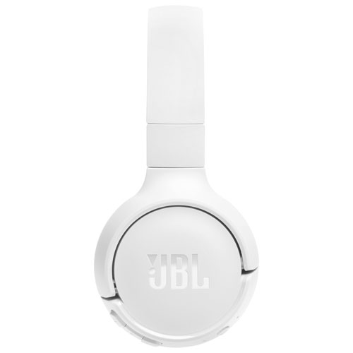 JBL Tune 520BT On-Ear Sound Isolating Bluetooth Headphones - White