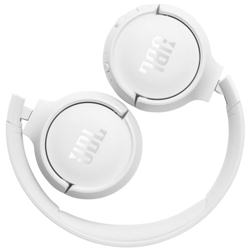 JBL Tune 520BT On-Ear Sound Isolating Bluetooth Headphones - White