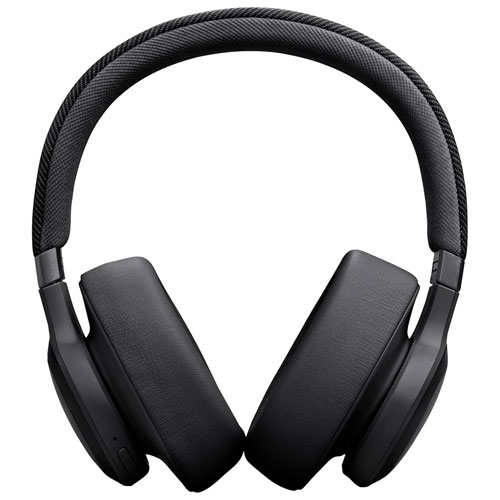 Casque d'écoute Bluetooth à suppression du bruit Live 770NC de JBL - Noir