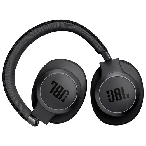 Casque d'écoute Bluetooth à suppression du bruit Live 770NC de JBL - Noir